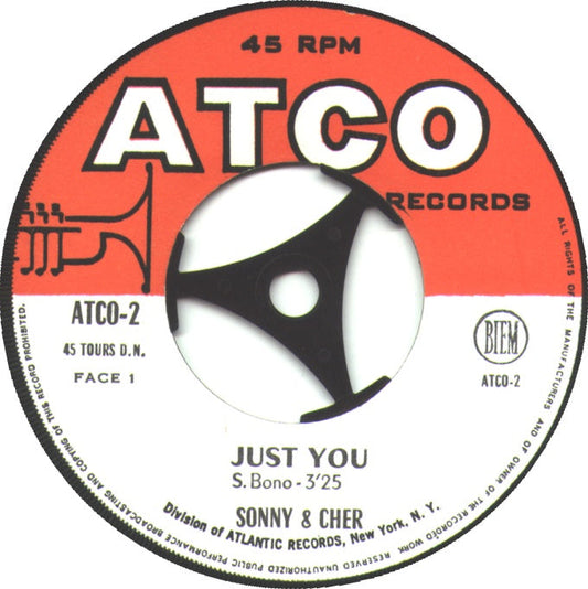 Sonny & Cher - Little Man 42212 Vinyl Singles Vinyl Goed / Hoes Generic