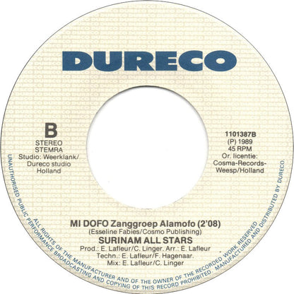 Surinam All Stars - Memre Den 14125 26988
