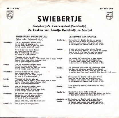 Swiebertje - Swiebertjes Wandererlied 36369
