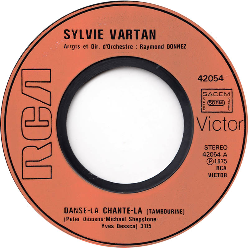 Sylvie Vartan – Danse-La Chante-La 15092