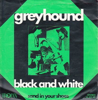 Greyhound - Black And White Vinyl Singles Vinyl Zeer Goed / Hoesje Goed "VINYLSINGLES.NL"