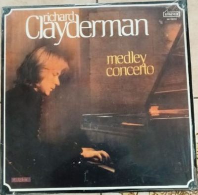 Richard Clayderman - Medley Concerto (LP) Vinyl LP Vinyl (VG) <br> Hoes (G+)