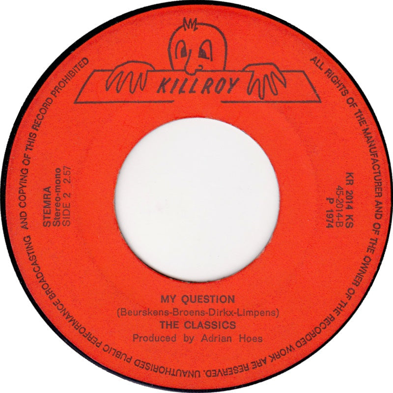 Classics - Yellow Sun Of Ecuador Vinyl Singles Vinyl Zeer Goed / Hoesje Goed "VINYLSINGLES.NL"