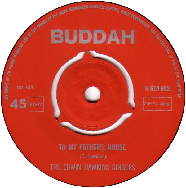 Edwin Hawkins Singers - To My Father's House Vinyl Singles Vinyl Zeer Goed / Hoesje Generic "VINYLSINGLES.NL"