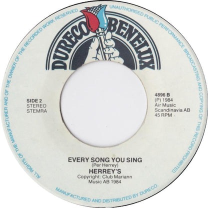 Herrey's - Diggi Loo Diggi Ley 11928 Vinyl Singles Vinyl Zeer Goed / Hoesje Goed "VINYLSINGLES.NL"
