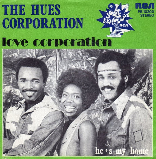 Hues Corporation - Love Corporation Vinyl Singles Vinyl Zeer Goed / Hoesje Goed "VINYLSINGLES.NL"