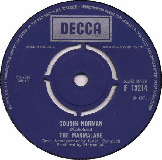 Marmalade - Cousin Norman 42128 Vinyl Singles Vinyl Goed / Hoes Generic