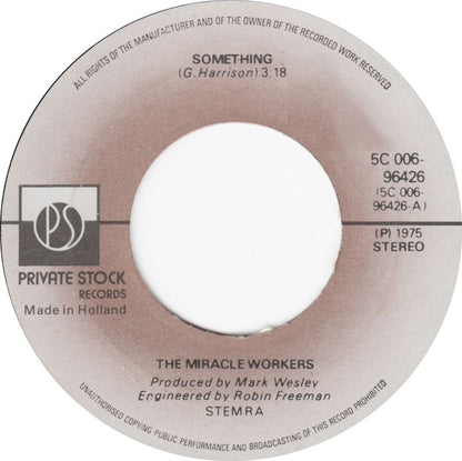 Miracle Workers - Something 07954 Vinyl Singles Vinyl Goed / Hoes Generic