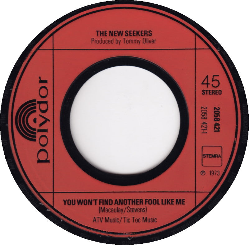 New Seekers - You Won't Find Another Fool Like Me 41824 Vinyl Singles Vinyl Goed / Hoes Generic