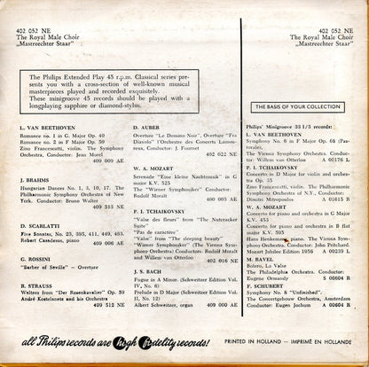 Royal Male Choir Mastreechter Staar - Deep River 17479 Vinyl Singles EP Vinyl Goed / Hoes Goed