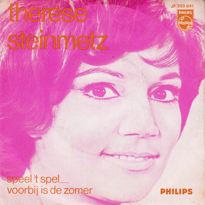 Therese Steinmetz - Speel 't Spel 02032 Vinyl Singles Vinyl Goed / Hoes Goed