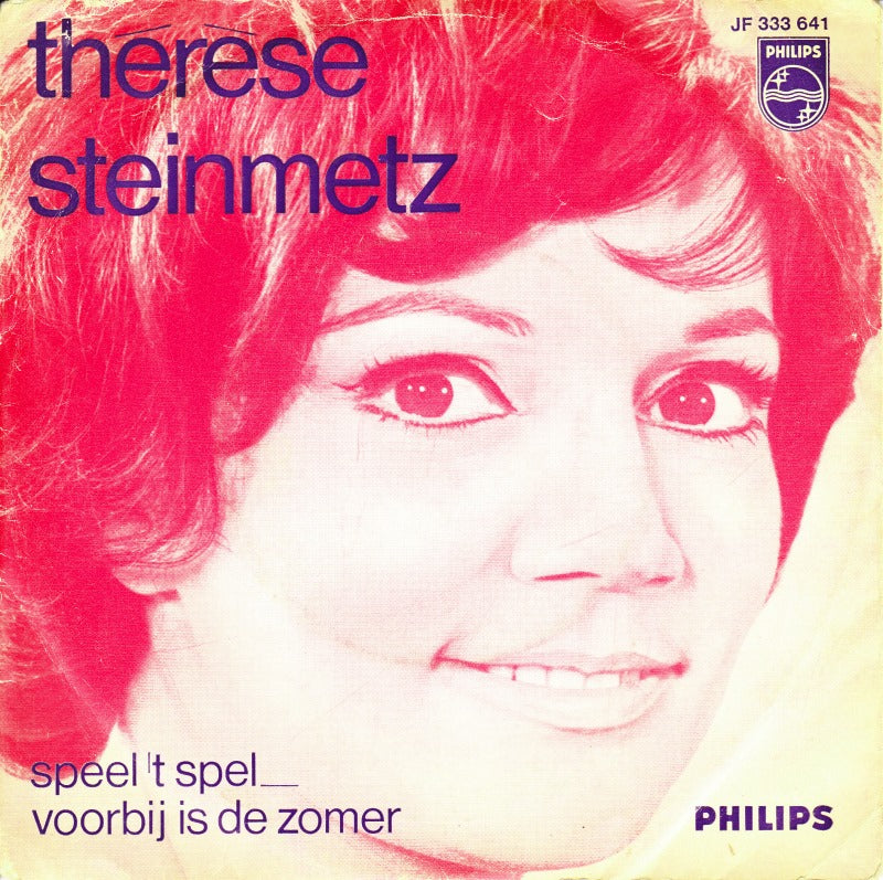 Therese Steinmetz - Speel 't Spel 02032 Vinyl Singles Vinyl Goed / Hoes Goed