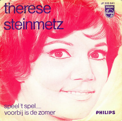 Therese Steinmetz - Speel 't Spel 02032 Vinyl Singles Vinyl Goed / Hoes Goed