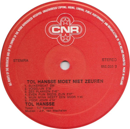 Tol Hansse - Shouldn't Whine (LP) 50805
