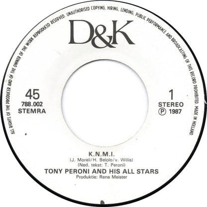 Tony Peroni &amp; His All Stars - KNMI 12468