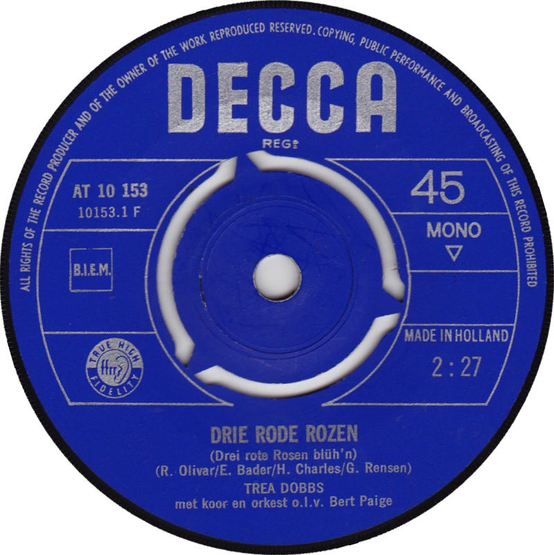 Trea Dobbs - Drei rote Rosen 40067