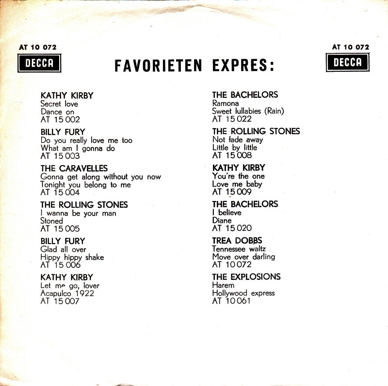 Trea van der Schoot - Tennessee Waltz 06785 Vinyl Singles Vinyl Goed / Hoes Goed