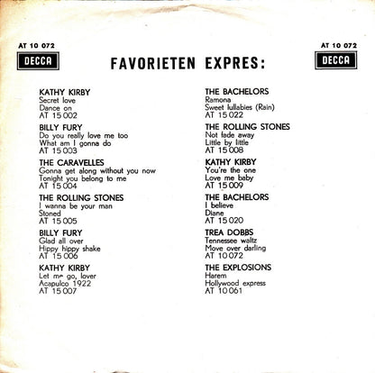 Trea van der Schoot - Tennessee Waltz 06785 Vinyl Singles Vinyl Goed / Hoes Goed