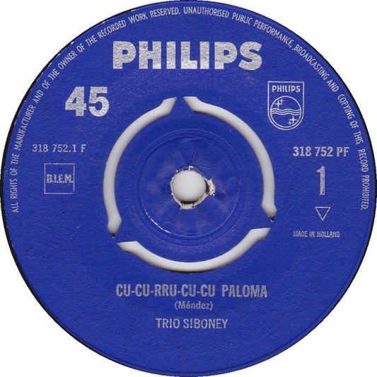 Trio Siboney - Cu-Cu-Rru-Cu-Cu Paloma 36455