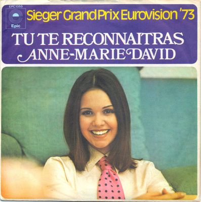 Anne-Marie David - Tu Te Reconnaitras Vinyl Singles Vinyl Zeer Goed / Hoesje Goed "VINYLSINGLES.NL"