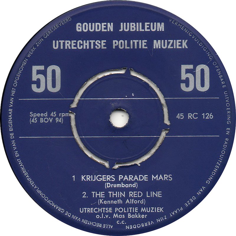 Utrecht Police Music (EP) 31987 24754