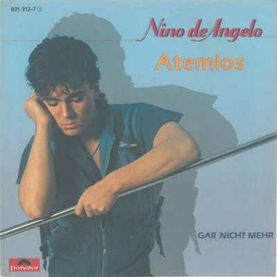 Nino de Angelo - Atemlos Vinyl Singles Vinyl Zeer Goed / Hoesje Goed "VINYLSINGLES.NL"