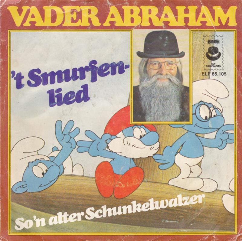 Vader Abraham - 't Smurfenlied 43463 Vinyl Singles Vinyl Goed / Hoes Goed