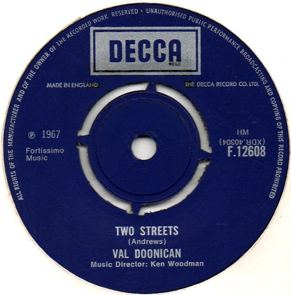 Val Doonican – Zwei Straßen 11801