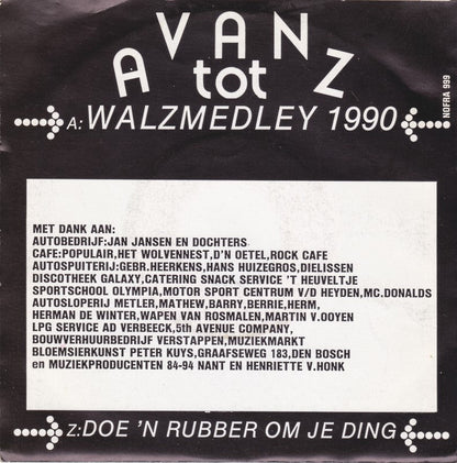 Van A Tot Z - Walzmedley 1990 24428
