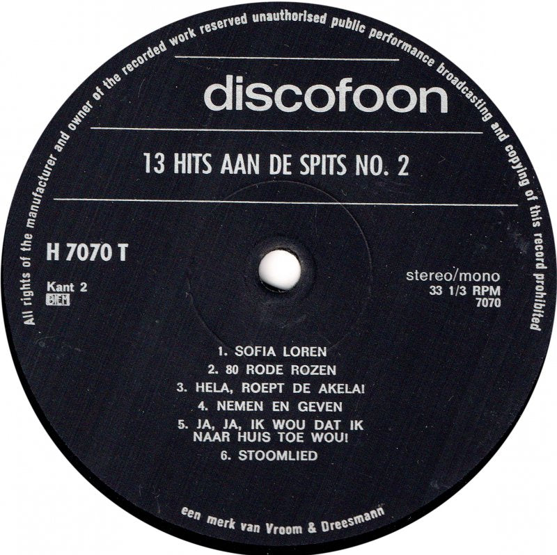 Verschiedene - 13 Hits At The Spire Nr. 3 (LP) 44680