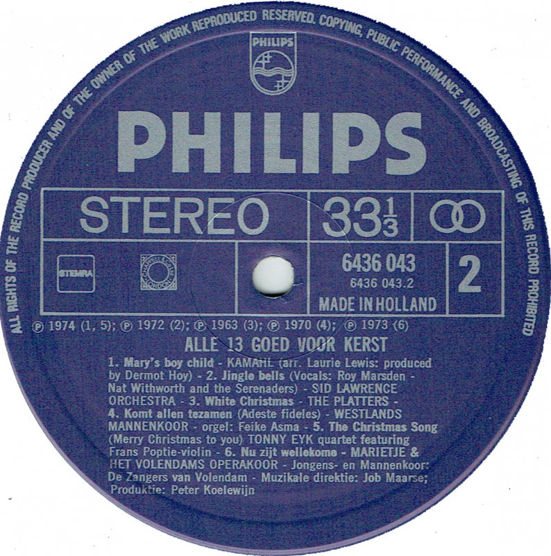 Various - Alle 13 Goed Voor Kerst! (LP) 49500 Vinyl LP JUKEBOXSINGLES.NL   