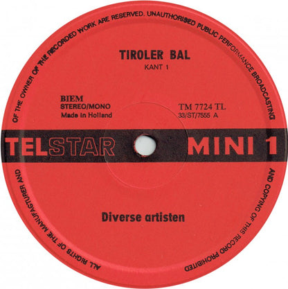 Various - Tiroler Bal (LP) 48363 Vinyl LP JUKEBOXSINGLES.NL   