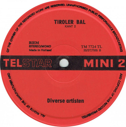 Various - Tiroler Bal (LP) 48363 Vinyl LP JUKEBOXSINGLES.NL   