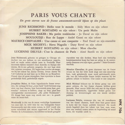 Verschiedenes – Paris Vous Chante (EP) 17867