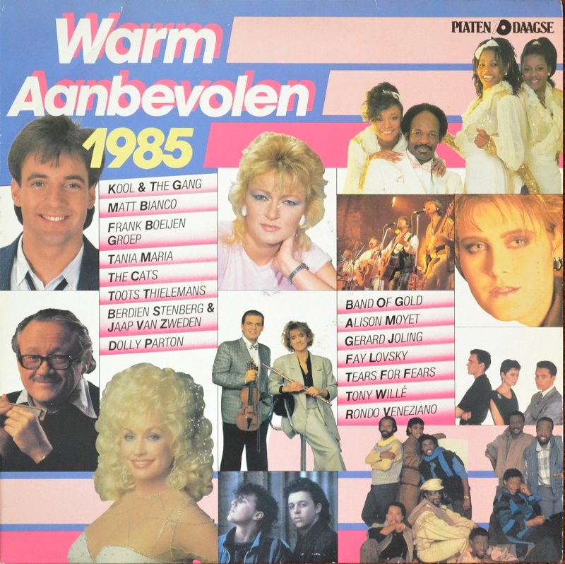 Various - Warm Aanbevolen 1985 (LP) Vinyl LP Vinyl Goed / Hoes Goed