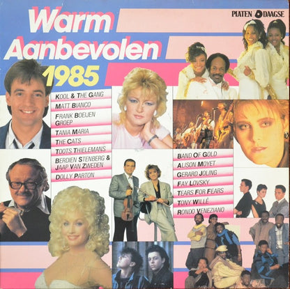 Various - Warm Aanbevolen 1985 (LP) Vinyl LP Vinyl Goed / Hoes Goed