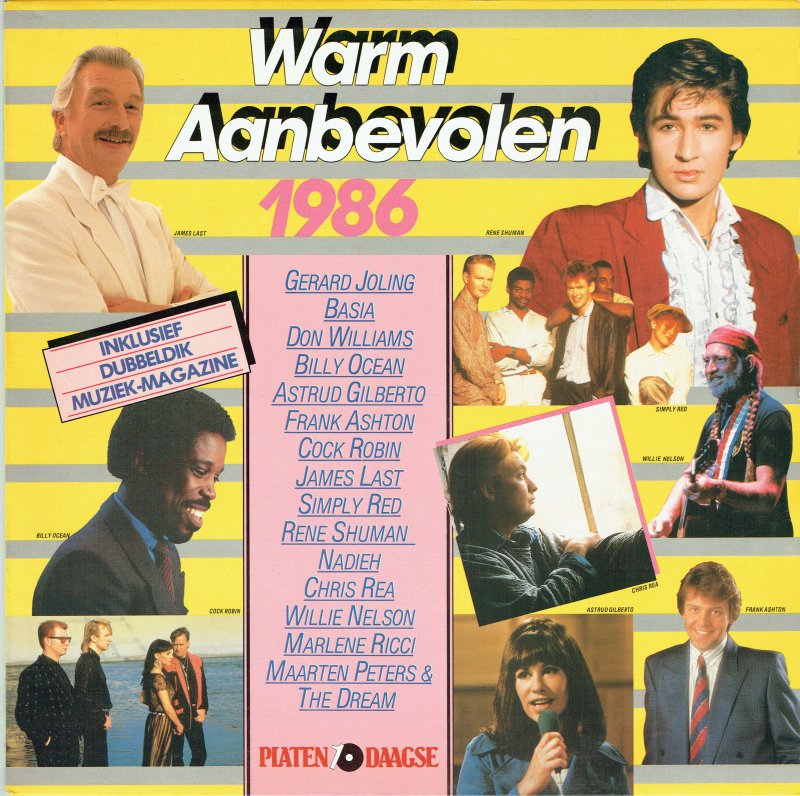 Various - Warm Aanbevolen 1986 (LP) 44447 Vinyl LP JUKEBOXSINGLES.NL   