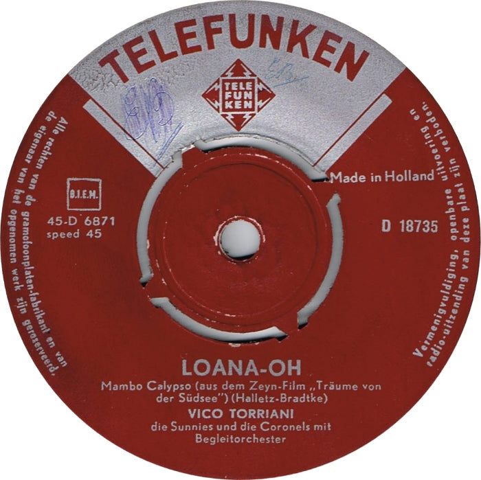 Vico Torriani - Loana-Oh 26710