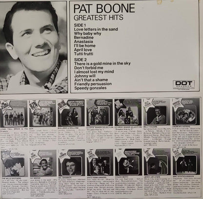 Pat Boone - Greatest Hits (LP) 47012 Vinyl LP JUKEBOXSINGLES.NL   