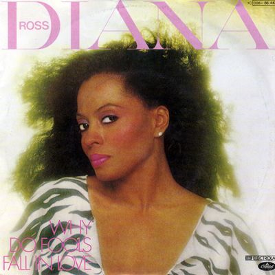 Diana Ross - Why Do Fools Fall In Love Vinyl Singles Vinyl Zeer Goed / Hoesje Goed "VINYLSINGLES.NL"
