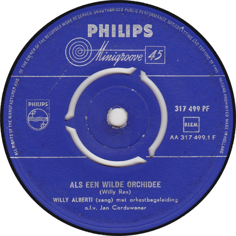 Willy Alberti - Wie eine wilde Orchidee 22050