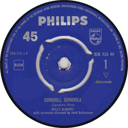 Willy Alberti - Gondoli, Gondola 04613