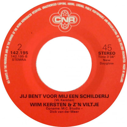 Wim Kersten - Geld, Goud, Zilver En Juwelen 04851 Vinyl Singles Vinyl Goed / Hoes Goed