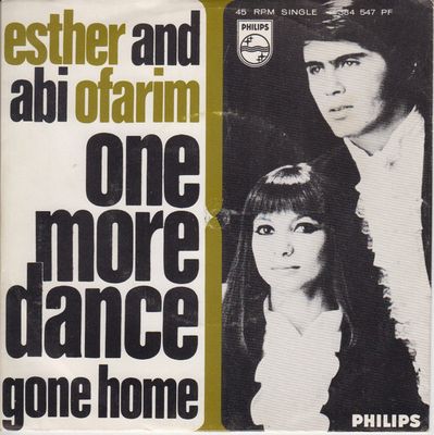 Esther & Abi Ofarim - One More Dance Vinyl Singles Vinyl Zeer Goed / Hoesje Goed "VINYLSINGLES.NL"