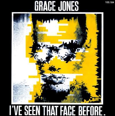 Grace Jones - I've Seen That Face Before Vinyl Singles Vinyl Zeer Goed / Hoesje Goed "VINYLSINGLES.NL"