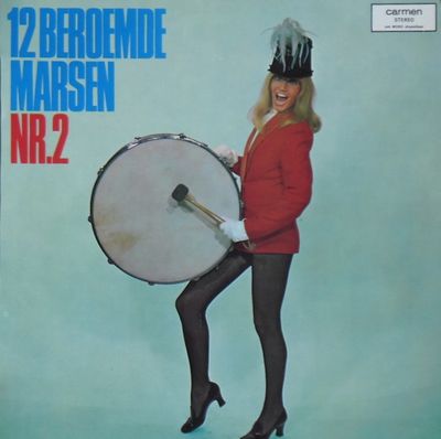 Unknown Artist - 12 Beroemde Marsen Nr. 2 (LP) Vinyl LP Vinyl (VG) <br> Hoes (G+)