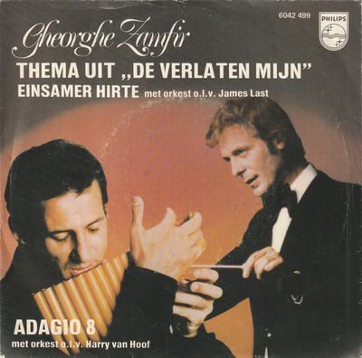 Gheorghe Zamfir - Thema Uit 'De Verlaten Mijn' Vinyl Singles Vinyl Zeer Goed / Hoesje Goed "VINYLSINGLES.NL"