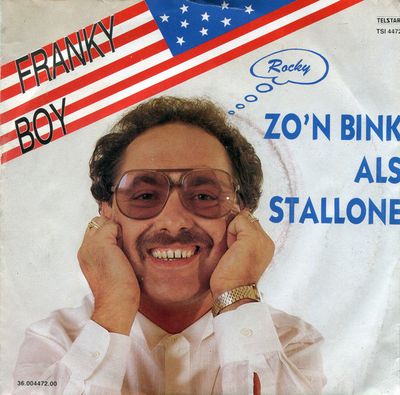 Franky Boy - Zo'n Bink Als Stallone Vinyl Singles Media VG / Sleeve G "VINYLSINGLES.NL"