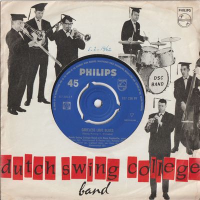 Dutch Swing College Band - Careless Love Blues Vinyl Singles Vinyl Zeer Goed / Hoesje Generic "VINYLSINGLES.NL"