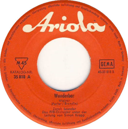 Zarah Leander - Wunderbar 24771